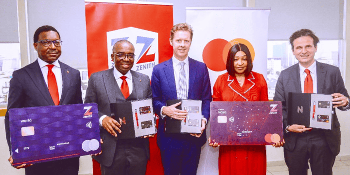 BREAKING: Mastercard and Zenith Bank Introduce Unusual Charge Cards