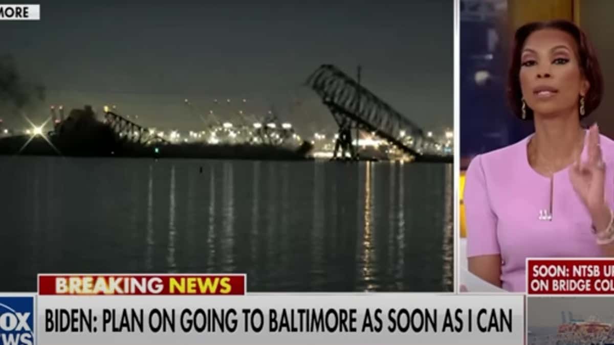 Fox News’ Harris Faulkner Denounces Biden for Not Taking Questions about Gaza While Addressing Baltimore Bridge Crumple | Video