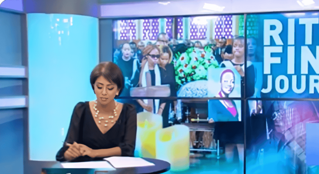 NTV’s Smirti Vidyarthi breaks down on camera whereas overlaying Rita Tinina’s burial