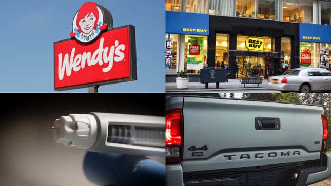 business new tamfitronics Image for article titled Wendy's surge pricing, Perfect Aquire store closures, Toyota remembers, Ozempic opponents: Industry news roundup