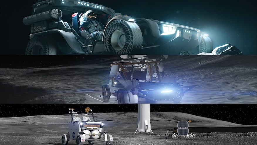 NASA unveils three teams to compete for crewed lunar rover demonstration mission