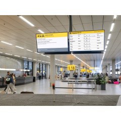 Schiphol presents travellers real-time facts about baggage waiting times