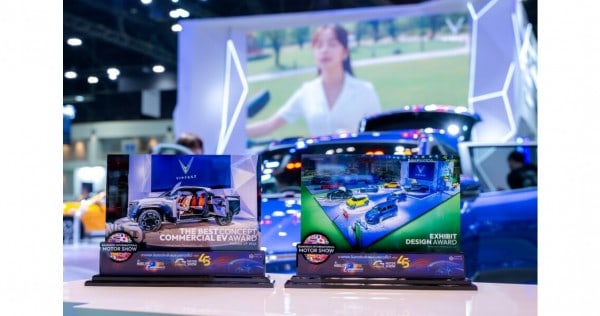 VinFast wins two prestigious awards on the Bangkok World Motor Gift 2024, Substitute News