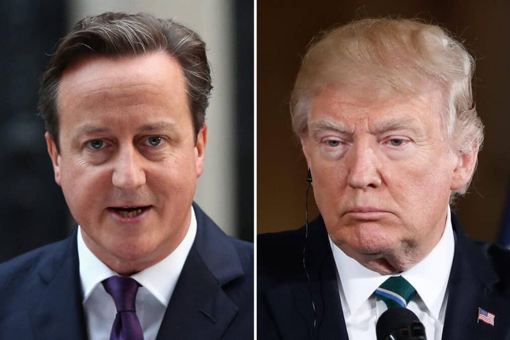 Lord Cameron urges US Republicans to unlock billions for Ukraine after surprise talks with Donald Trump