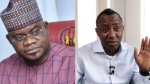Sowore asks EFCC to prosecute U.S. Faculty for collecting “future college fees” from Yahaya Bello