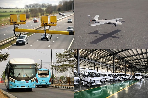 LASG Traffic Cameras, Ogun Deploys Anti-crime Drone, LASG To Commence 2,000 CNG Buses, FG To Deploy First Batch Of CNG Vehicles