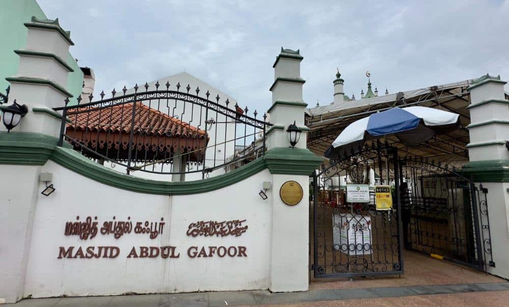 national monuments of singapore abdul gafoor mosque lifestyle