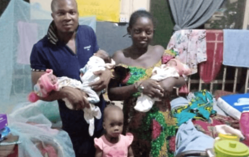 police ogle give a boost to for corporal whose spouse delivered triplets