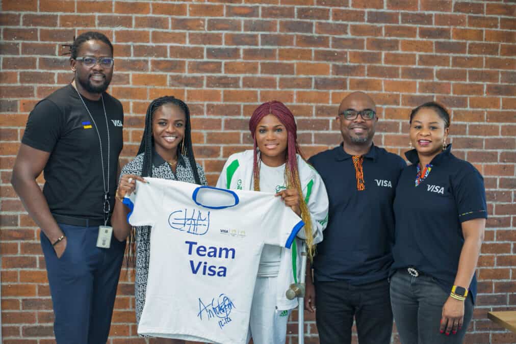 tobi amusan and goodness nwachukwu attach to encourage as visa ambassadors for paris 2024 olympics