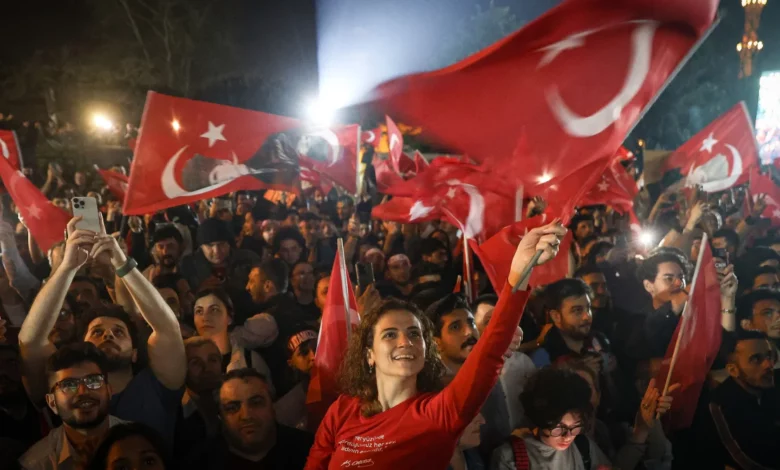 turkeys erdogan dealt valuable election blow as opposition celebration wins mighty cities