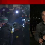 Police detain protesters, smash down UCLA encampment