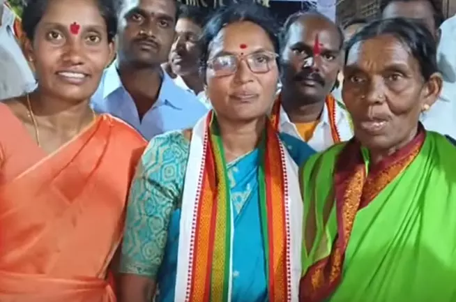 I would possibly be first Adivasi lady MP from TS: Atram Suguna