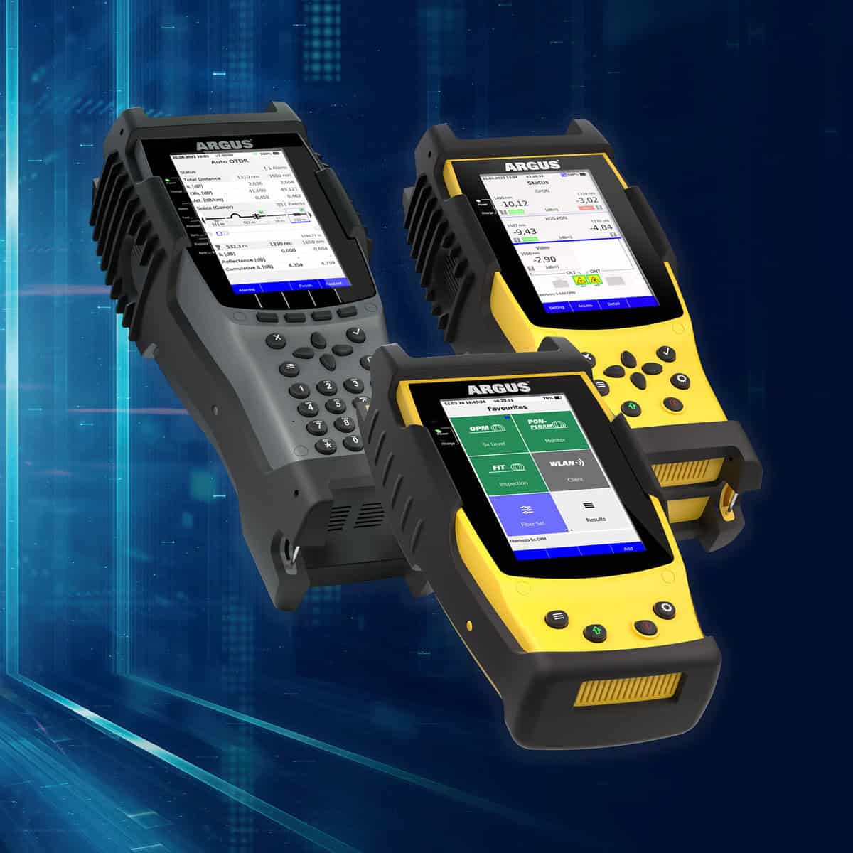 Fiber testers for installing & repairs: intec items ARGUSĀ® F-Series at ANGA COM