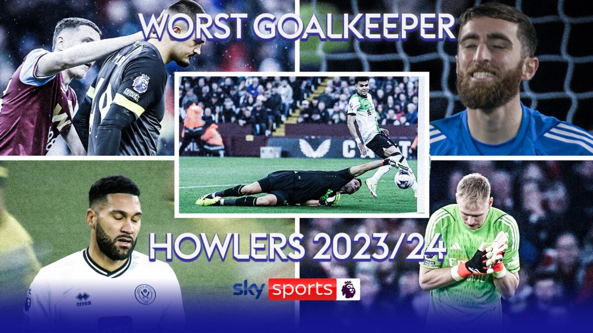 Worst Premier League goalkeeper howlers 2023/24 | Soccer Info | Sky Sports actions