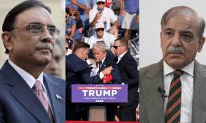 ‘No place for violence in politics’: President Zardari, PM Shehbaz condemn attack on Trump