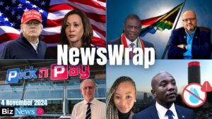 NewsWrap: US election update; SAPS; Gauteng water crisis; Maimane on GNU; De Beer on Mashatile; Summers on Pick ‘n Pay