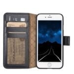 apple iphone 7 8 se2 se3 series leather book case phone cases