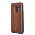 samsung galaxy s9 series flexible leather back cover leather cases