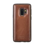 samsung galaxy s9 series flexible leather back cover leather cases