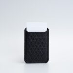 leather wallet with magsafe diamonds