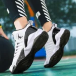 Kf S276c45b0b98640469e3d0dc9405022149 Brand Leather Men Sneakers Comfortable Basketball Non Slip Lightweight Shoes Men S Training Basket Waterproof Basketball