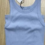 Kf S4168561df1d5481383392ef13e6e3f72w 2024 Four Seasons Eleven Color Human Simple Solid Color Nordic Niche Tt Tank Top