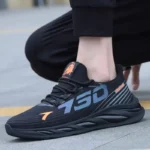 Kf S49054fbe6524447a990095ad9db489a7l Men S Sports And Leisure Shoes Men S Summer Trend New Shoes Round Headed Black Men