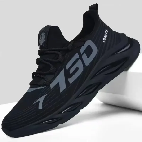 Kf S75e4cf28e63b41528da356fd2e523f7da Men S Sports And Leisure Shoes Men S Summer Trend New Shoes Round Headed Black Men