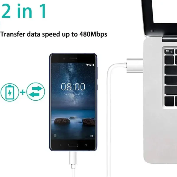 Kf Se150714916a748cc8efc02f226038ce56 10 50pcs 2a Tpe Usb A Type C Fast Charging Data Cables For Samsung Galaxy S8