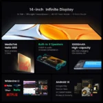 Kf Sf2ad8e8caf1a4a77b45144b9c69e8360k World Premiere Teclast T70 Tablet 14 Fhd Display Android 14 Mtk Helio G99 8gb 256gb