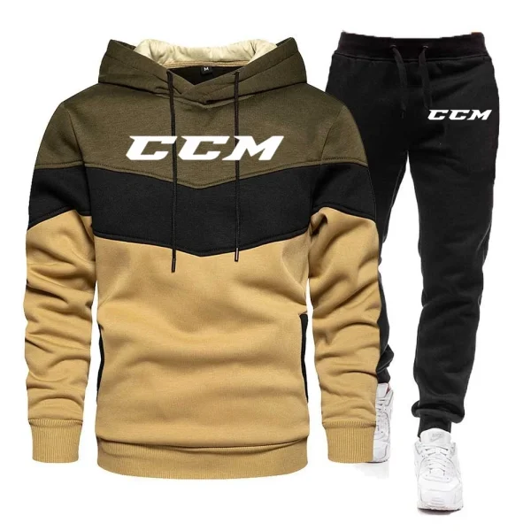 Kf Sf857ddeb9e0b4568b735cc5abbc850d7z Fashion Brand Men Hooded Sweatshirt Tracksuit Set 2024 Autumn Winter Hoodies Pants Suit Ccm Casual Sportswear