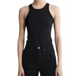 Kf Sf864ecd1aef14b589dd994fb0d85fad1w 2024 Four Seasons Eleven Color Human Simple Solid Color Nordic Niche Tt Tank Top