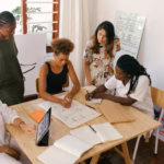photo of women at the meeting