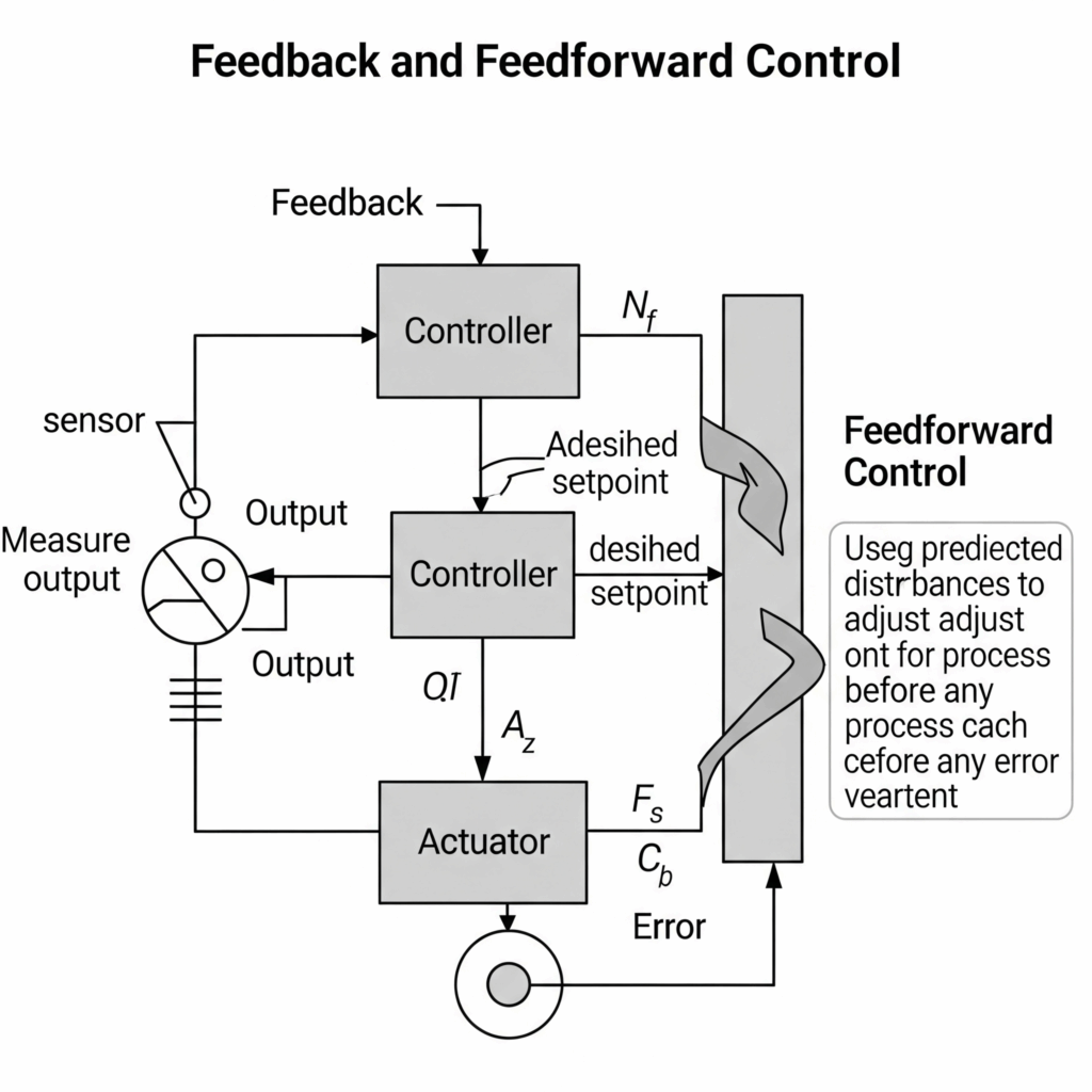 Feedback and Feedforward Control: Complementary Approaches: