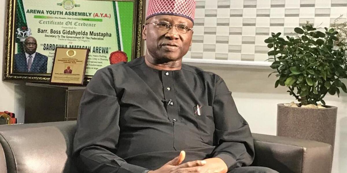 BREAKING: I’m not in any Opposition Alliance – Former SGF, Boss Mustapha denies joining ADC ‘Coalition’