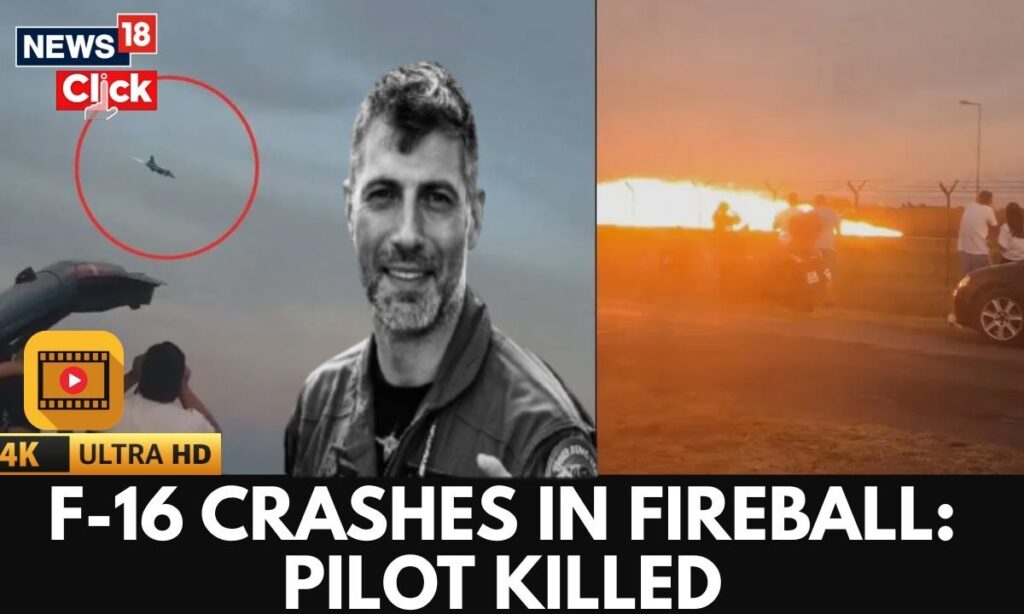 Polish F-16 Crashes in Fiery Rehearsal Tragedy, Pilot Killed Instantly | Breaking News | N18G