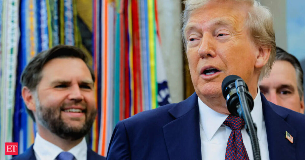 Tariff, ill-health & more: Trump speech highlights