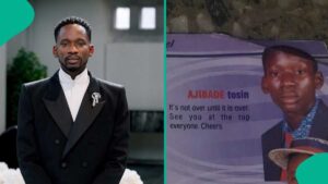 Mr Eazi’s Secondary School Yearbook Ignites Drama As Netizens Search for Classmates, Measure Success