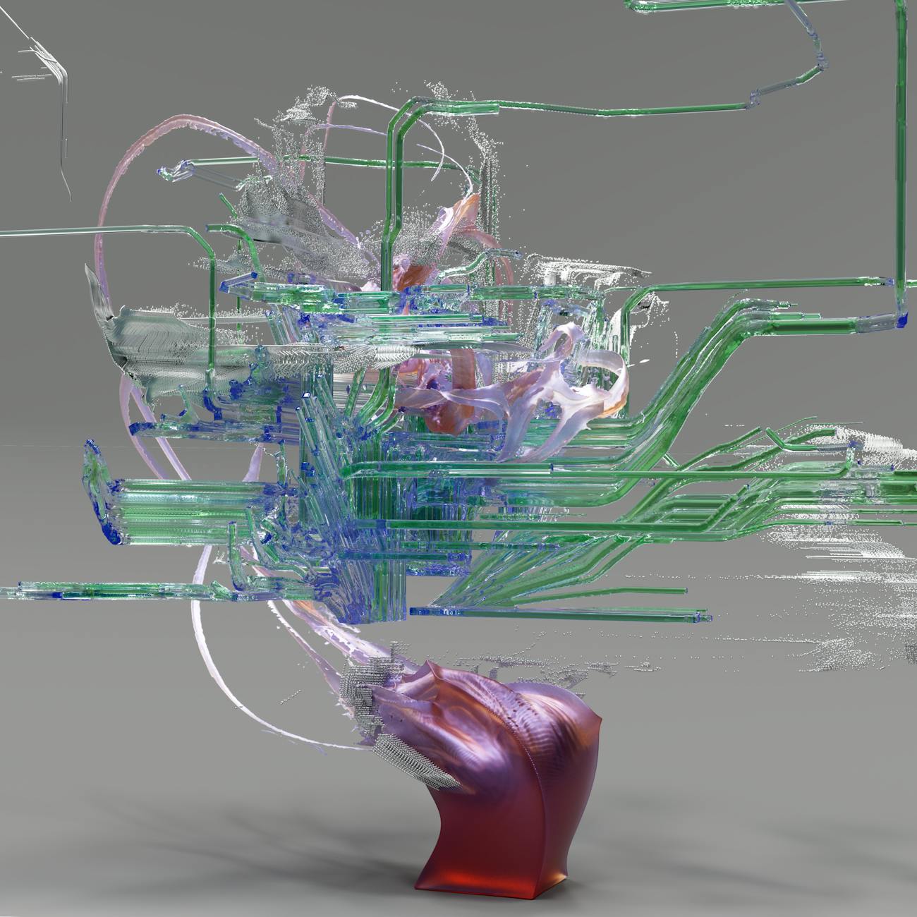 an artist s illustration of artificial intelligence ai this image explores how humans can creatively collaborate with artificial general intelligence agi in the future and how it can