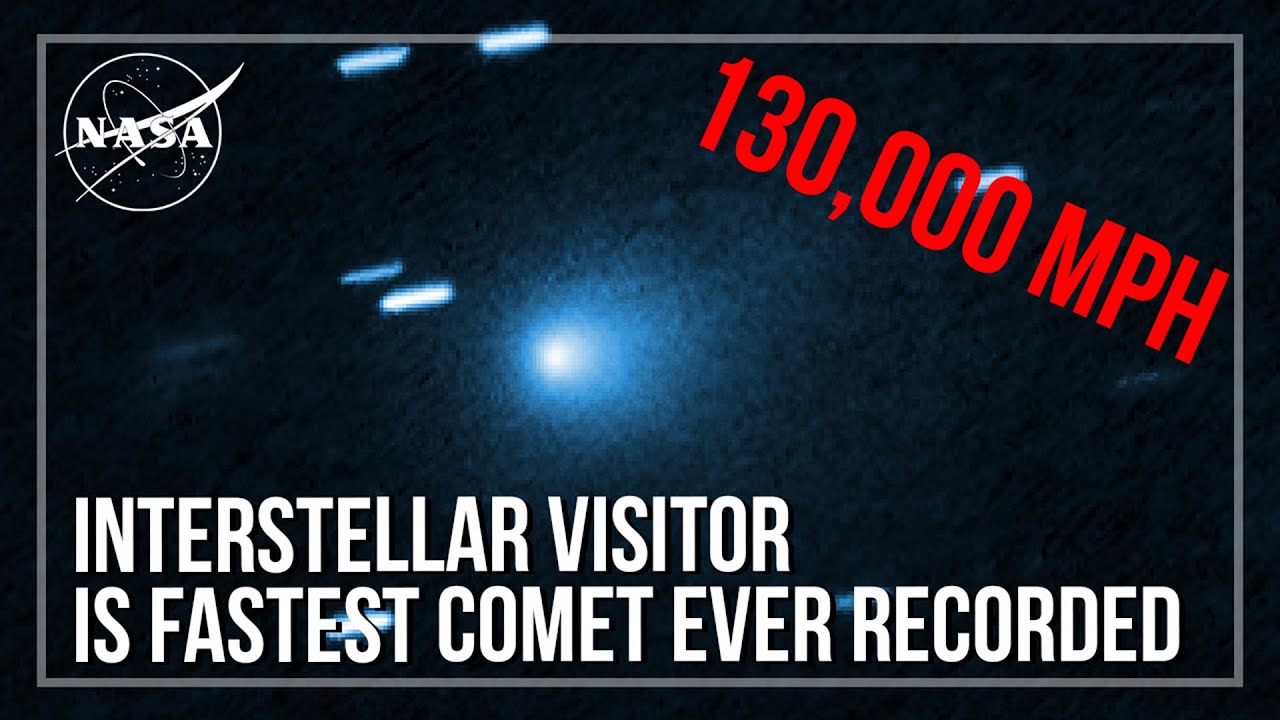 Interstellar Visitor is Fastest Comet Ever Recorded - YouTube