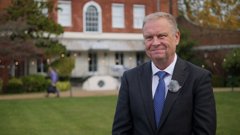 Dr Peter Thompson CBE, the chief executive of the National Physical Laboratory