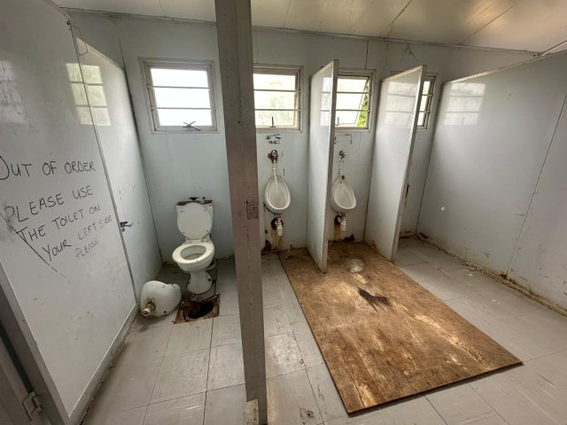 Vandals scupper school