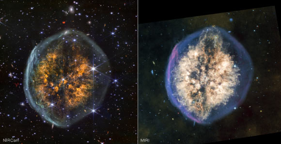 Webb’s Infrared Vision Reveals Planetary Nebula that Looks Strikingly Like Celestial Brain