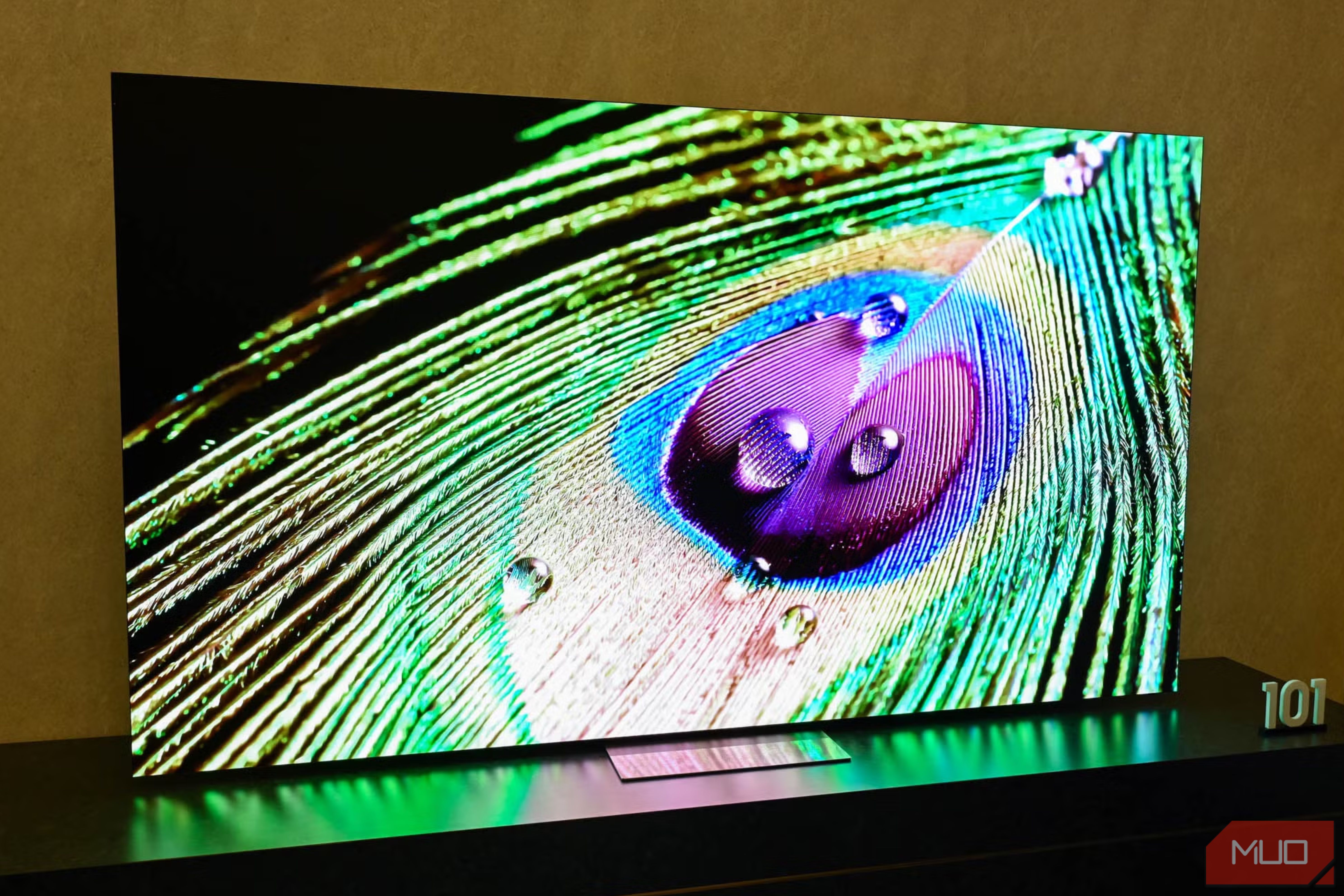 101 Inch Micro LED TV at CES 2024.