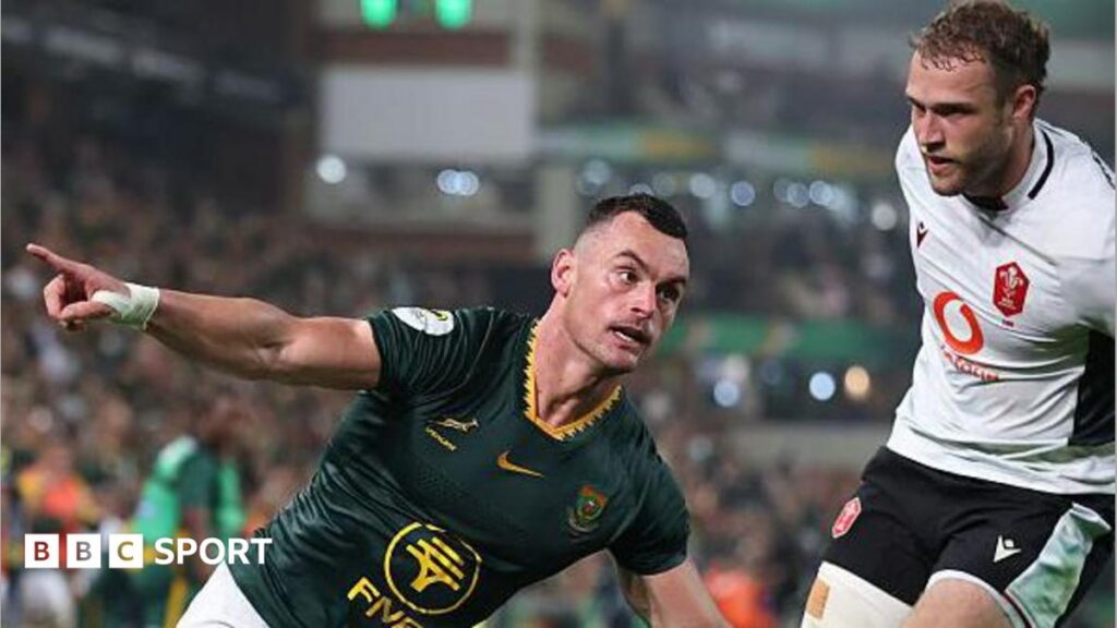 South Africa Dominates Wales with Seven-Try Victory in Nations Championship