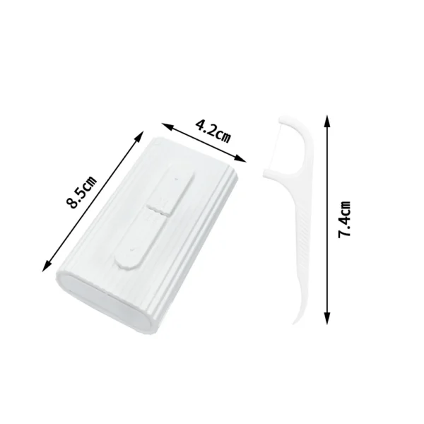 10pcs Box Plastic Automatic Portable Teeth Flosser Storage Box Floss Pick Dispenser Oral Cleaning Easy To.jpg