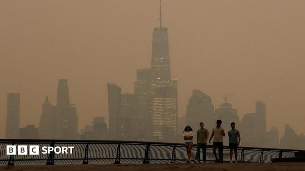 Wildfire Smoke Triggers Air Quality Alert Ahead of 2026 World Cup Final in New York-New Jersey