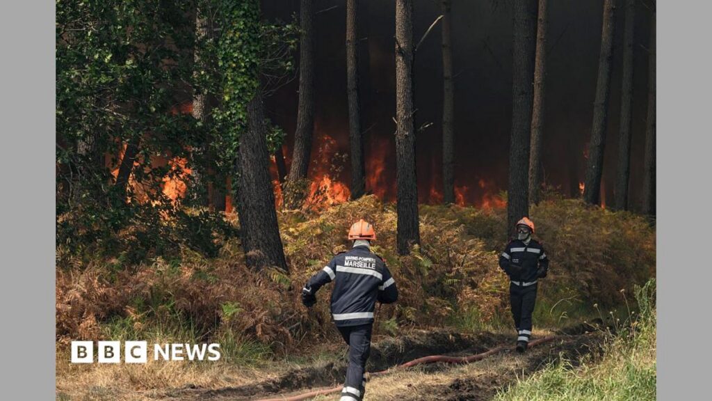 France’s Gironde Wildfires: Battling Blazes Amid Relentless Heat and Community Resolve