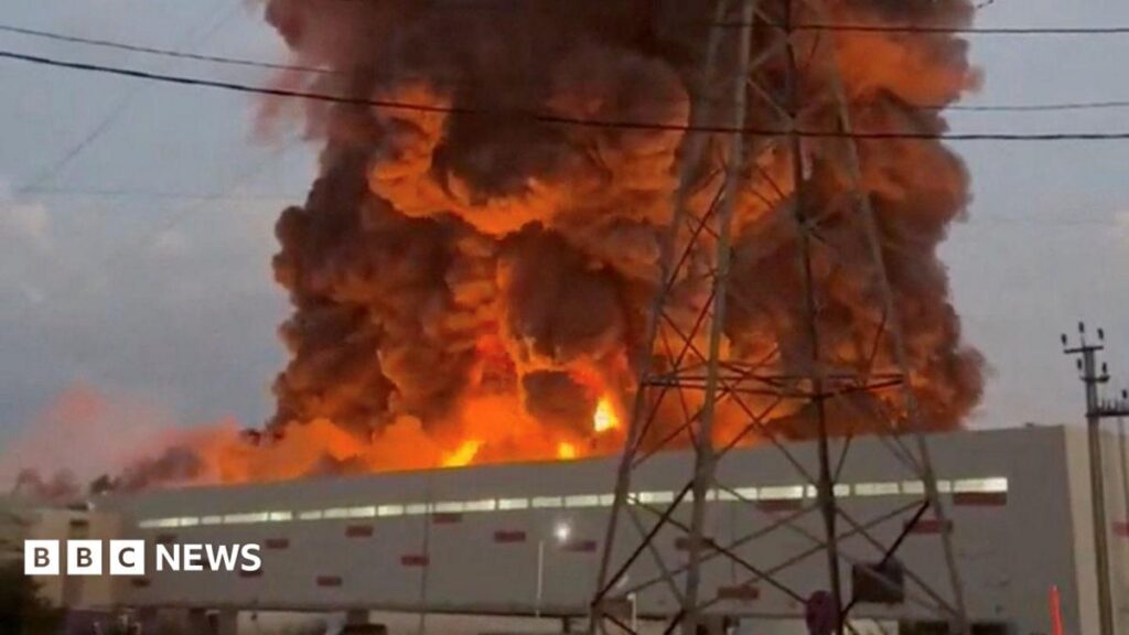 Ukrainian Drone Strikes Target Russian Online Retailer Wildberries’ Warehouses Amid Ongoing Conflict