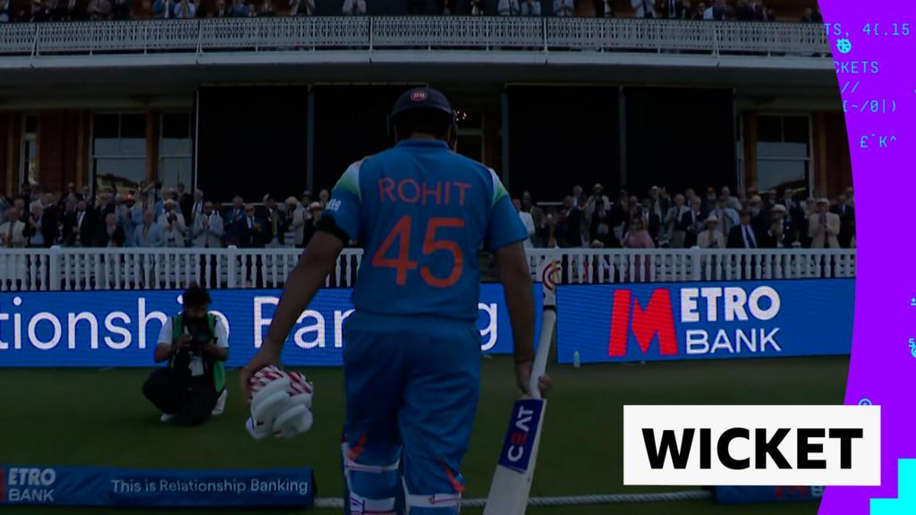 'A heroic innings comes to an end' – Bethell bowls Rohit Sharma